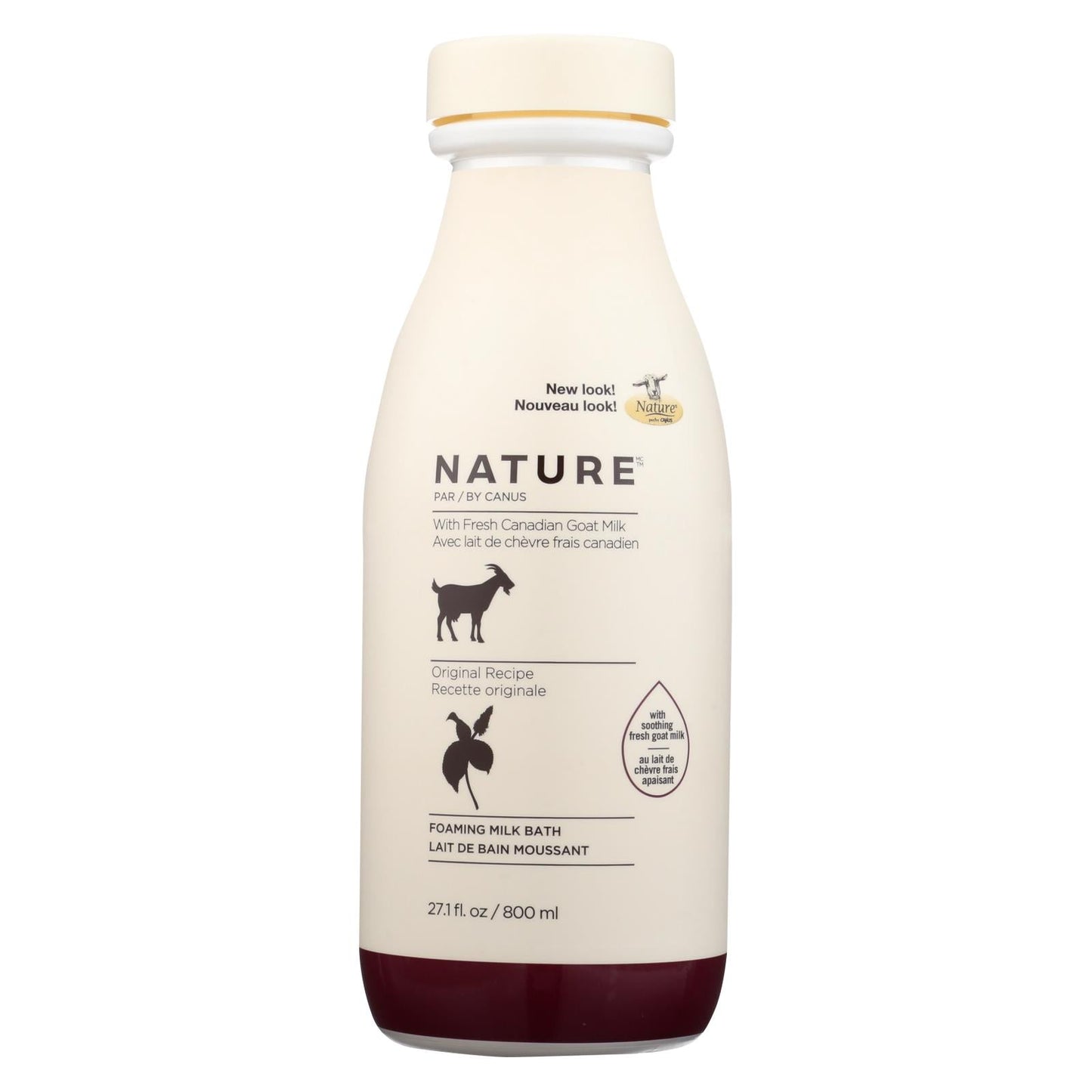 Nature By Canus Goats Milk Bath Foam (27.1 Fl Oz)