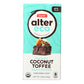 Alter Eco Americas Organic Dark Chocolate Bar with Rich Coconut Toffee - 2.82 Oz Bars - Case Of 12