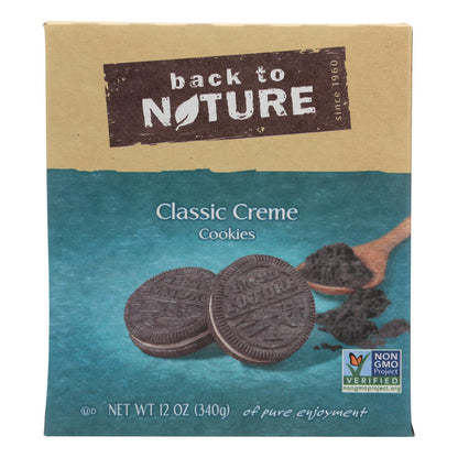 Back To Nature Creme Cookies - Classic - 12 Oz. (Pack of 6)