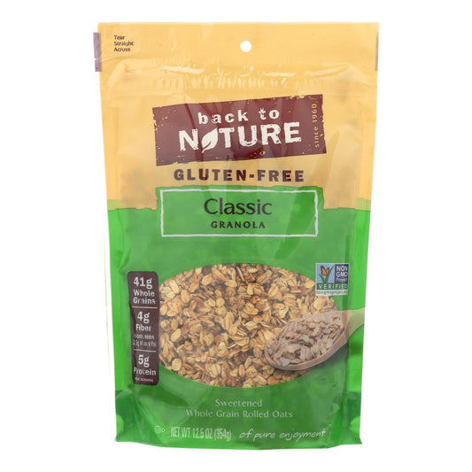 Back To Nature Lightly Sweetened Whole Grain Original Granola, 12.5 Oz. (Pack of 6)