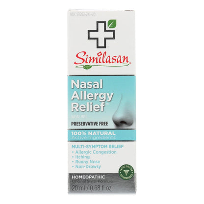 Similasan Nasal Allergy Relief (- .68 Fl Oz.)