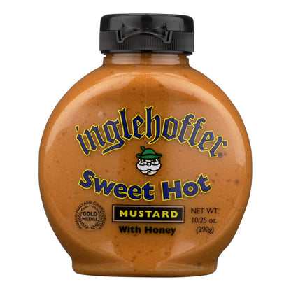 Inglehoffer Sweet & Hot Mustard, 10.25 Oz (Pack of 6)