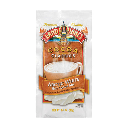 Land O'Lakes Cocoa Classics Arctic White Chocolate Chips, 1.25 Oz. (Pack of 12)