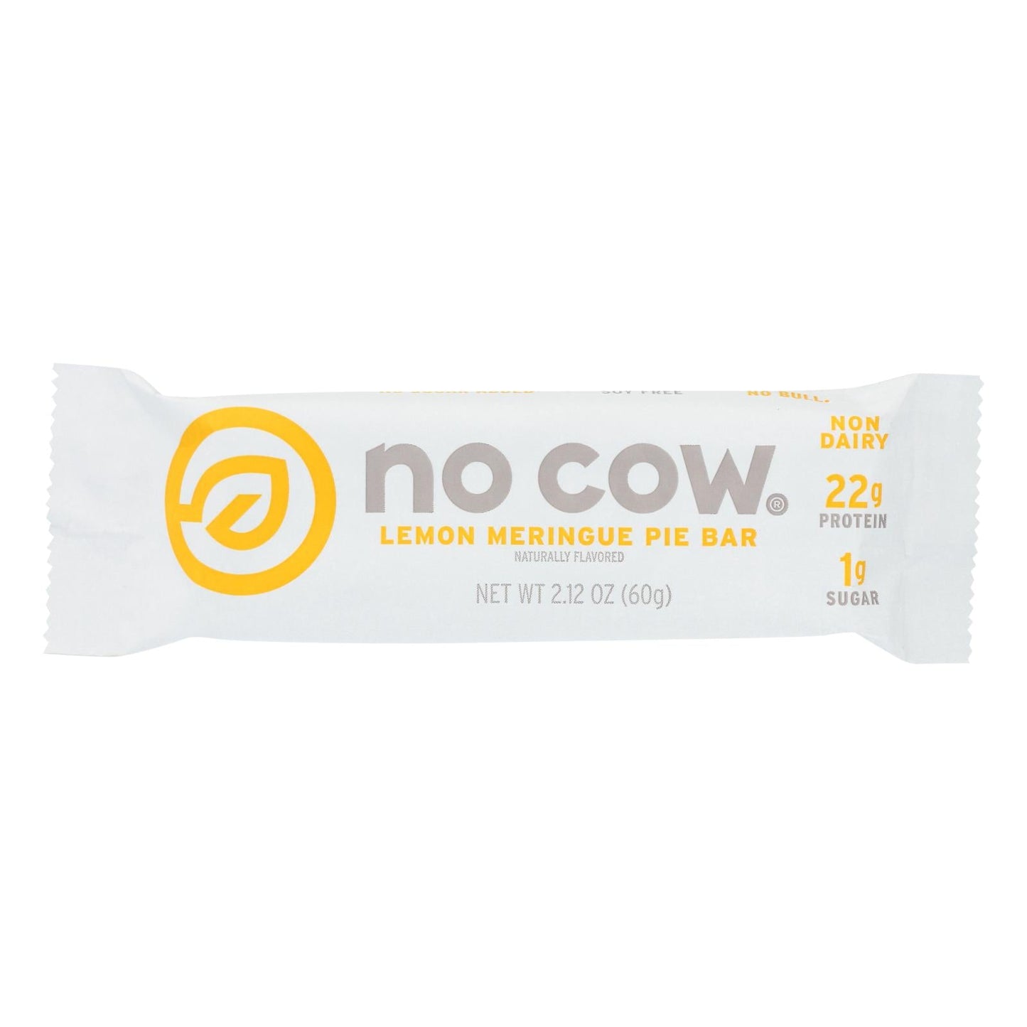 D's Naturals No Cow Bar Lemon Meringue Pie - 12 Pack - 2.12 Oz Per Bar