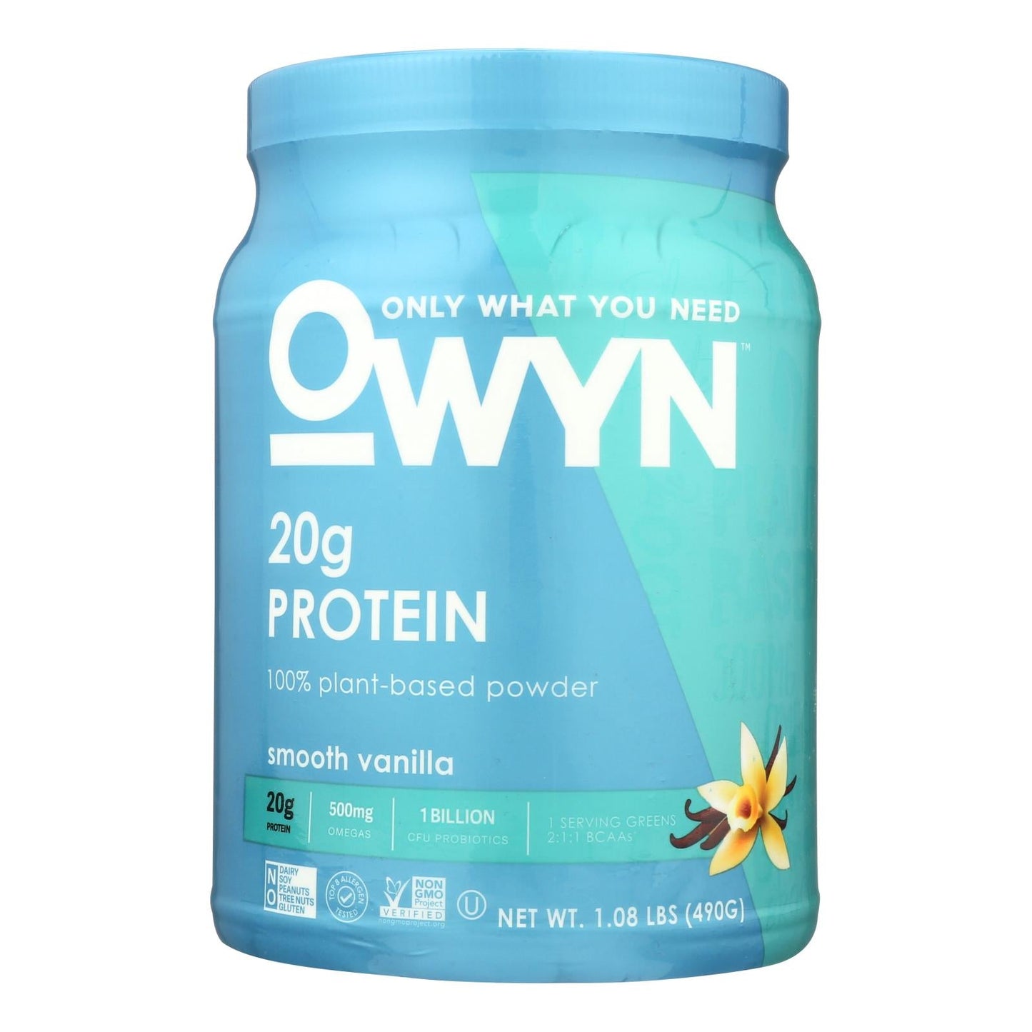 Owyn Ultimate Wellness 100% Plant-Based Powder (Pack of 1 - 1.1 lb)