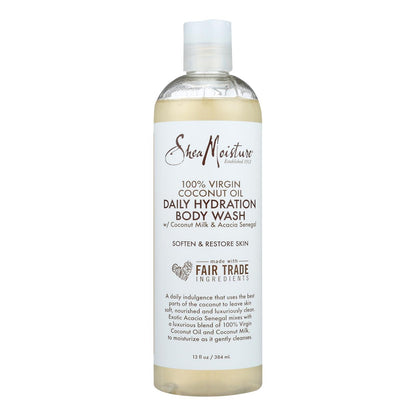 Shea Moisture Virgin Coconut Oil Body Wash - 13 Oz.