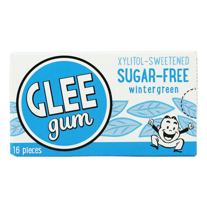 Glee Gum Sugar-Free Wintergreen 16-Piece Pack