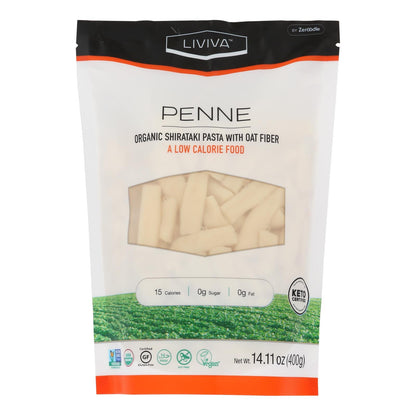 Liviva Shirataki Penne - Pack of 6 (14.11 Oz.) for Calorie-Conscious Meals