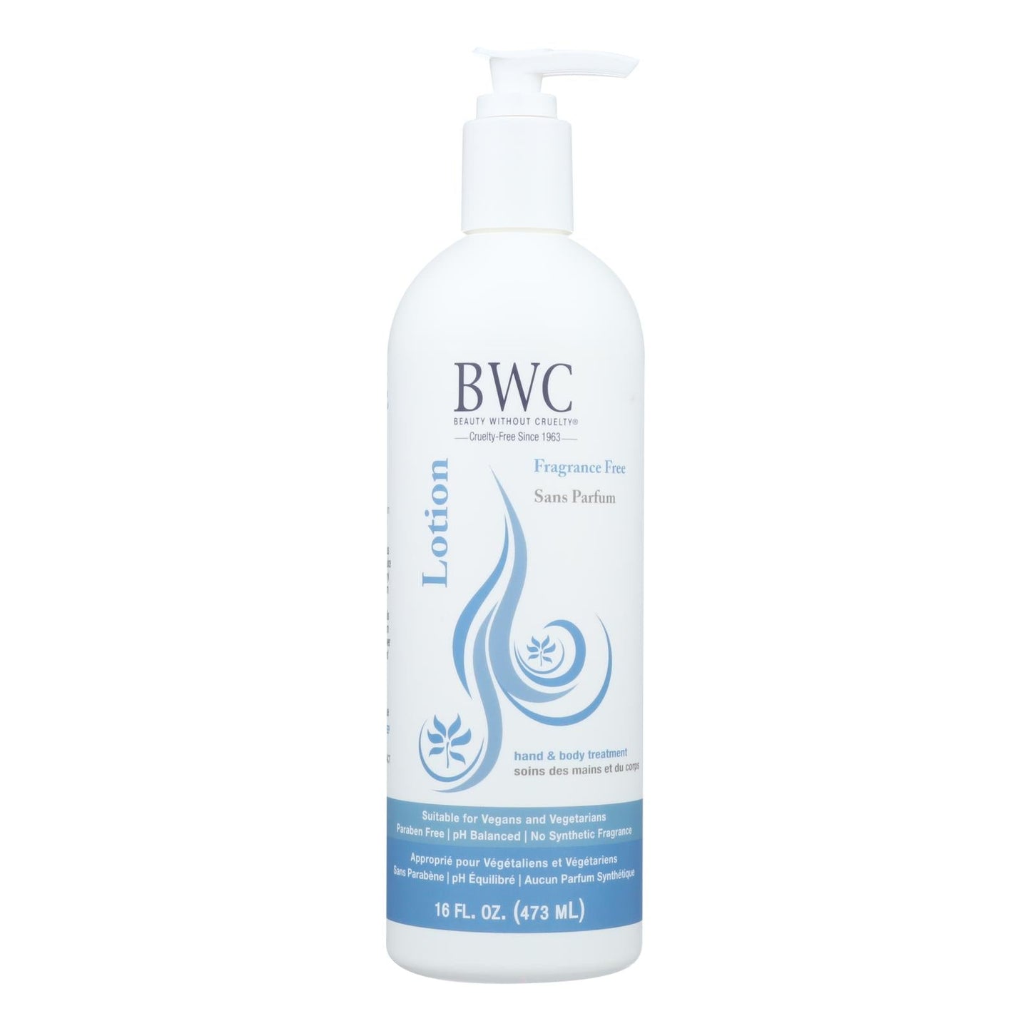 Beauty Without Cruelty Fragrance Free Body Lotion (16 Fl Oz)
