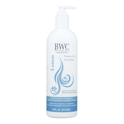 Beauty Without Cruelty Fragrance Free Body Lotion (16 Fl Oz)