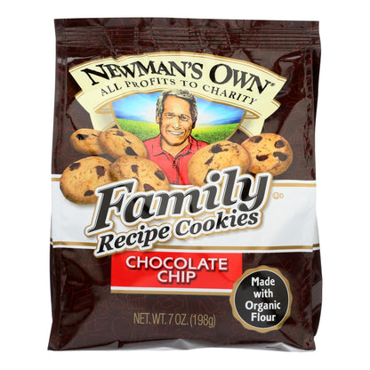 Newman's Own Organics Chocolate Chip Cookies, 6 Pack of 7 Oz. Packages