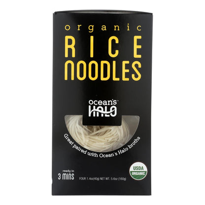 Ocean's Halo Rice Noodles, Case of 5, 6.3 oz