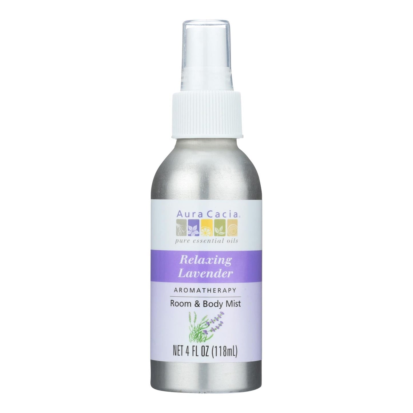 Aura Cacia Aromatherapy Mist Calming Lavender Harvest, 4 Fl Oz