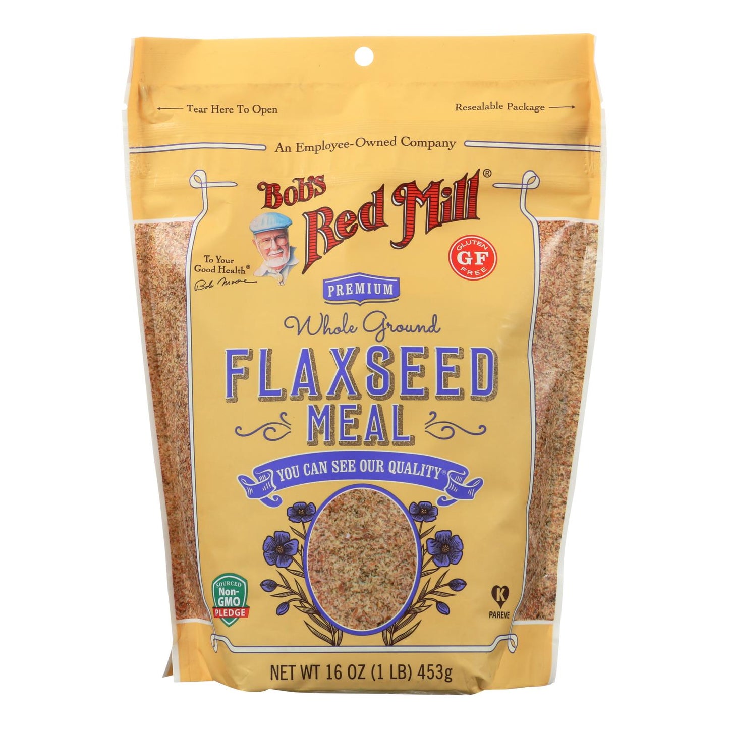 Bob's Red Mill Gluten-Free Flaxseed Meal, 4 Pack (16 Oz.)