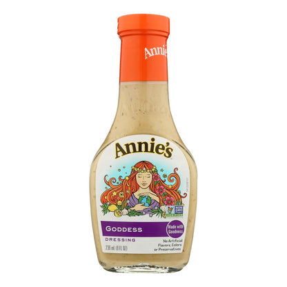 Annie's Naturals Goddess Green Goddess Salad Dressing, 8 Fl Oz (Pack of 6)