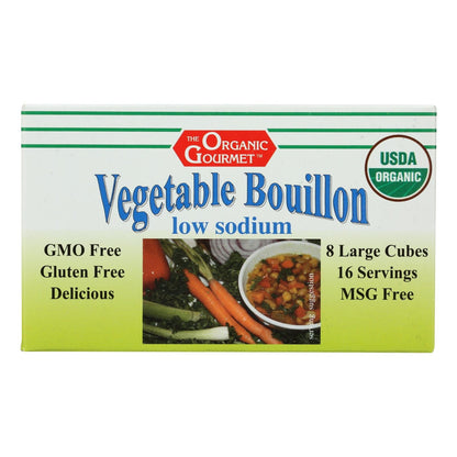 Organic Gourmet Delicious Vegetable Bouillon 12 - 2.54 Oz. Packs