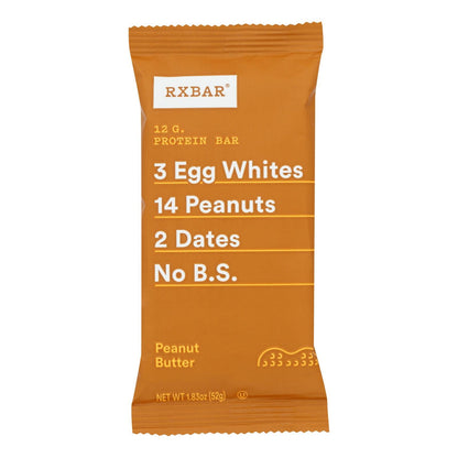 RXBAR Peanut Butter Protein Bar, 1.83 Oz. (Pack of 12)