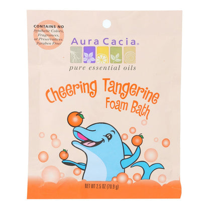 Aura Cacia Uplifting Foam Bath: Tangerine & Sweet Orange (6 x 2.5oz)