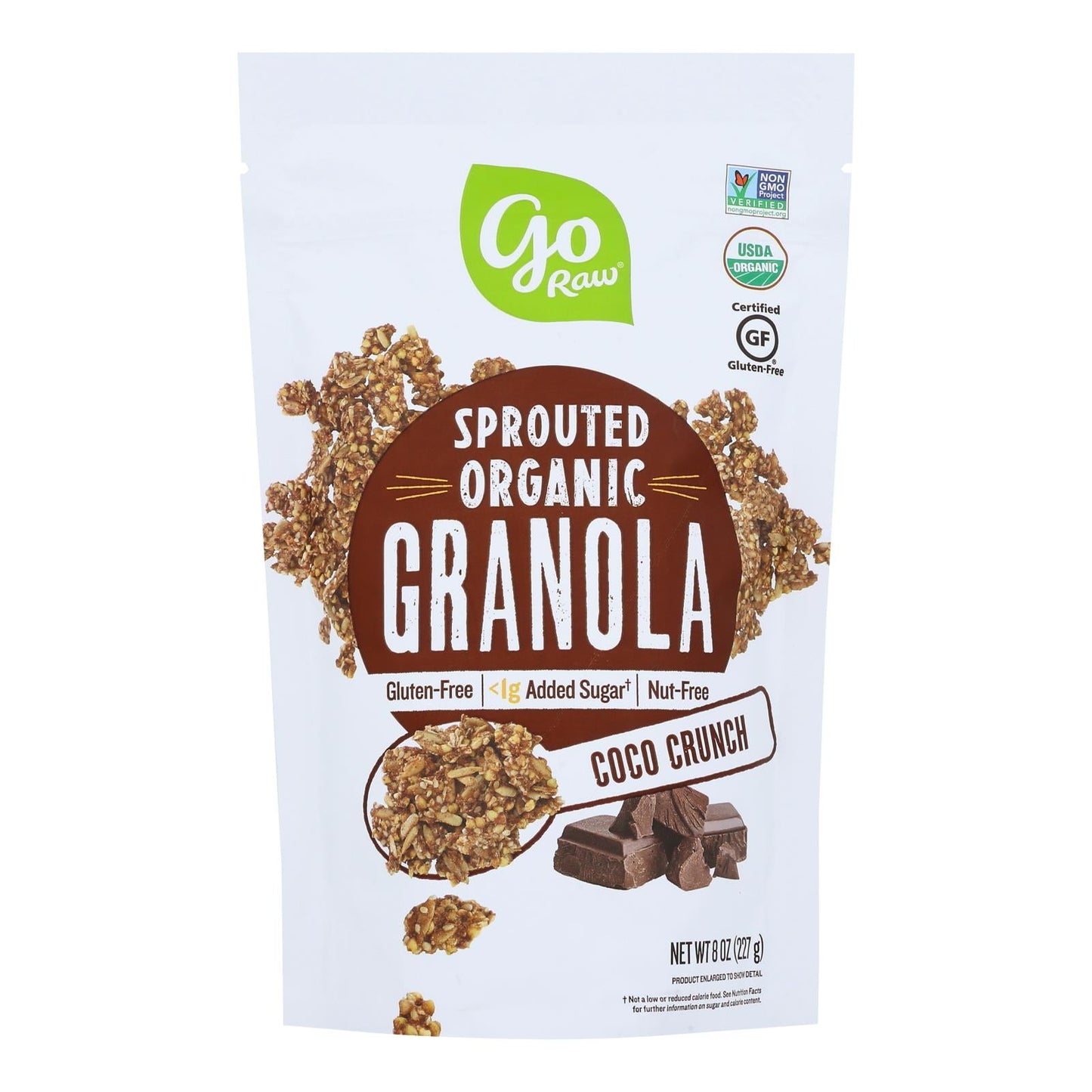 GoRaw Sprouted Coconut Crunch (6-Pack, 8 oz. Each)