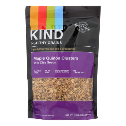 Kind Fruit and Nut Bars Clusters - Maple Walnut with Chia and Quinoa (Pack of 6) - 11 Oz