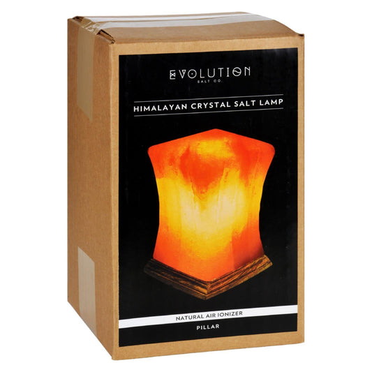 Evolution Salt Crystal Lamp - Pillar