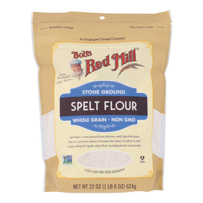 Bob's Red Mill Organic Spelt Flour, 4-Pack (22oz)