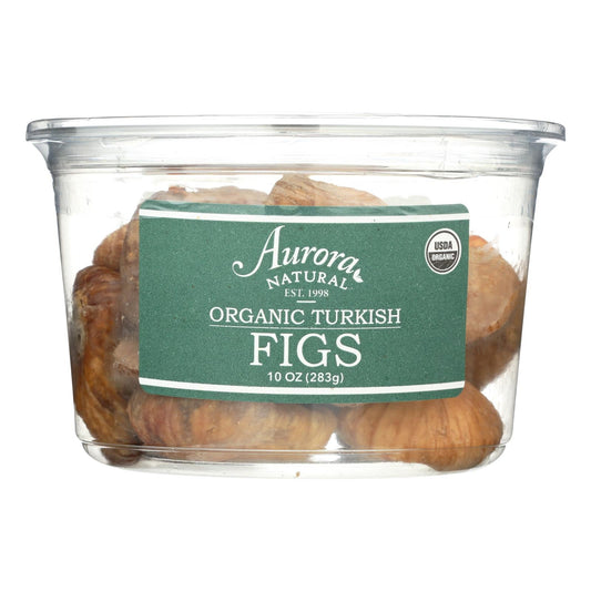 Aurora Natural Products Organic Turkish Figs - Pack of 12, 10 Oz Each