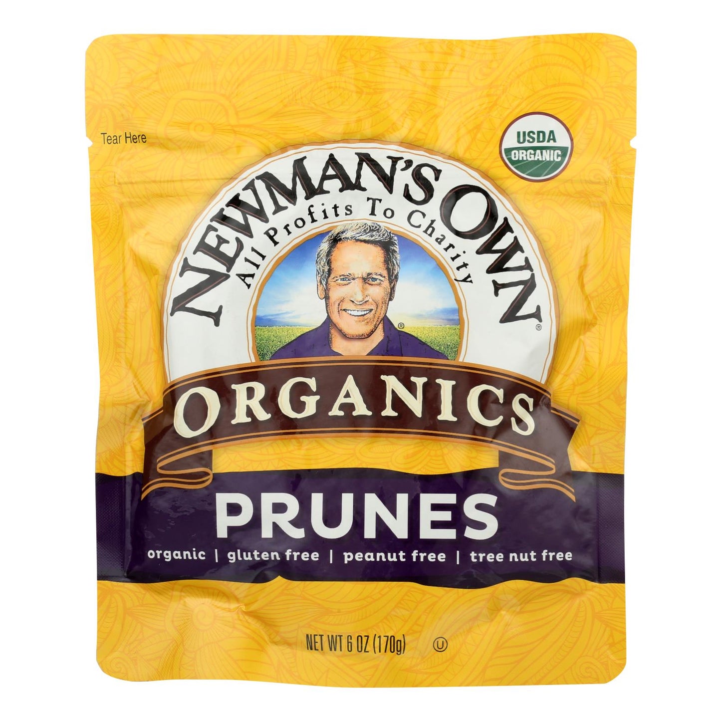 Newman's Own Organics Pitted Prunes - Organic, 6 Oz.