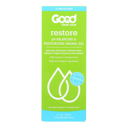 Good Clean Love Personal Lubricant - Moisturizing - Biomatch Restore - 2 Oz