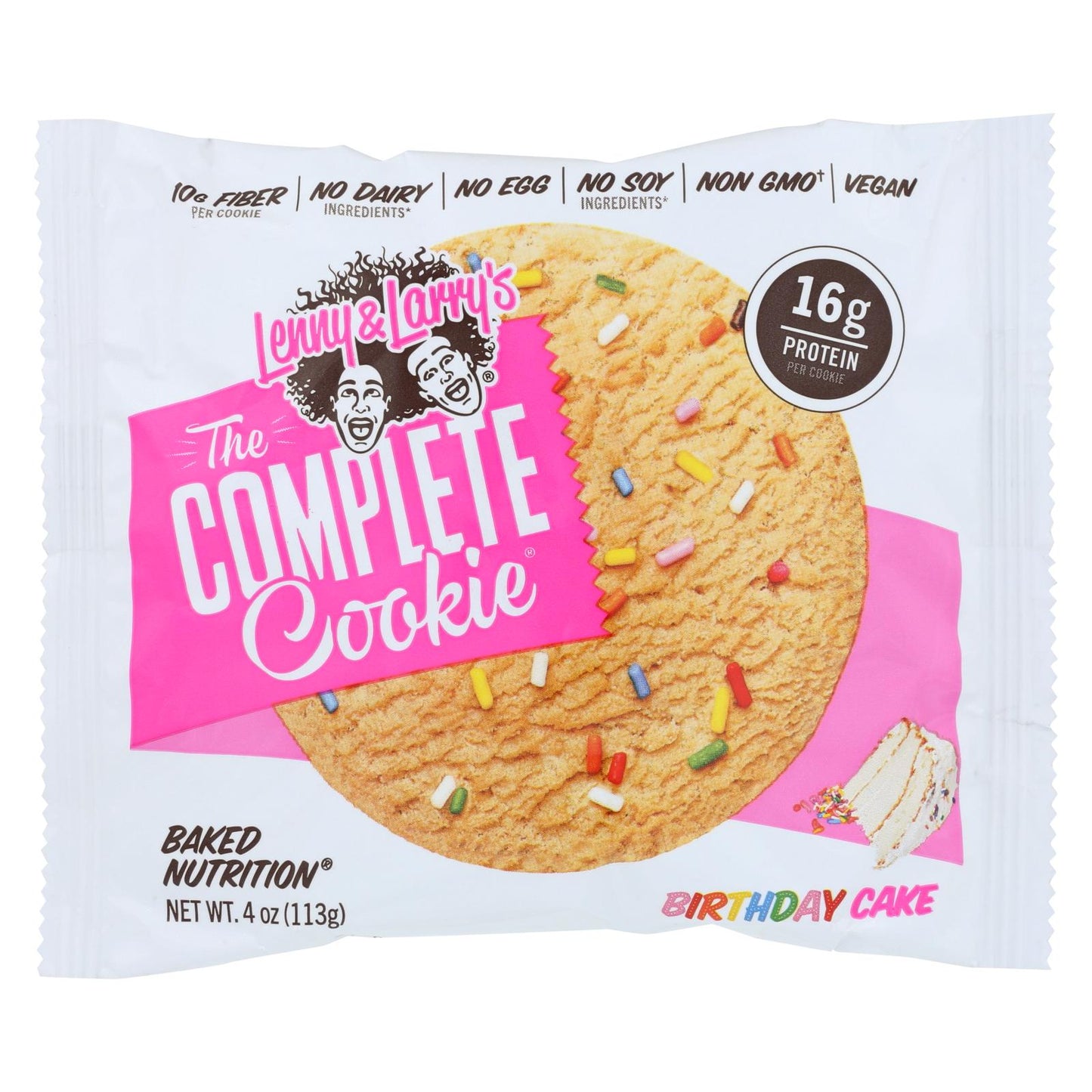 Lenny & Larry's Complete Cookie Birthday Cake (12 - 4 Oz. Packs)