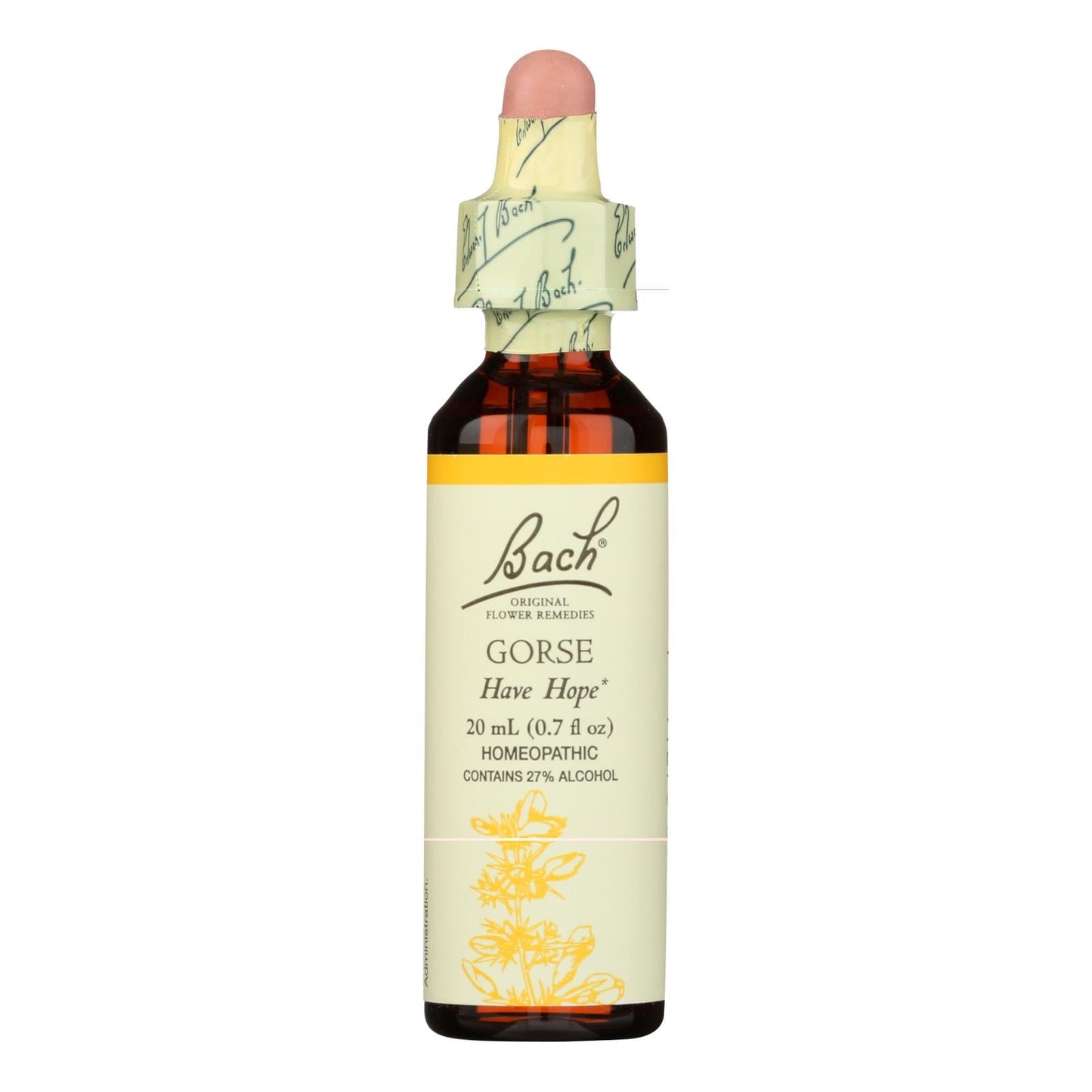 Bach Flower Remedies Gorse Flower Essence - 0.7 Fl Oz