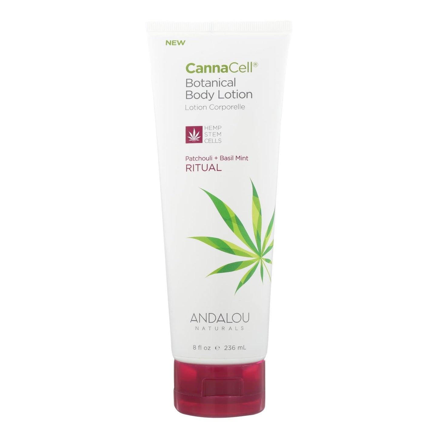 Andalou Naturals Patchouli & Basil Mint Rejuvenating Lotion - 8 Fl Oz