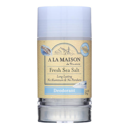 A La Maison Sea Salt Natural Deodorant, 2.4 Oz