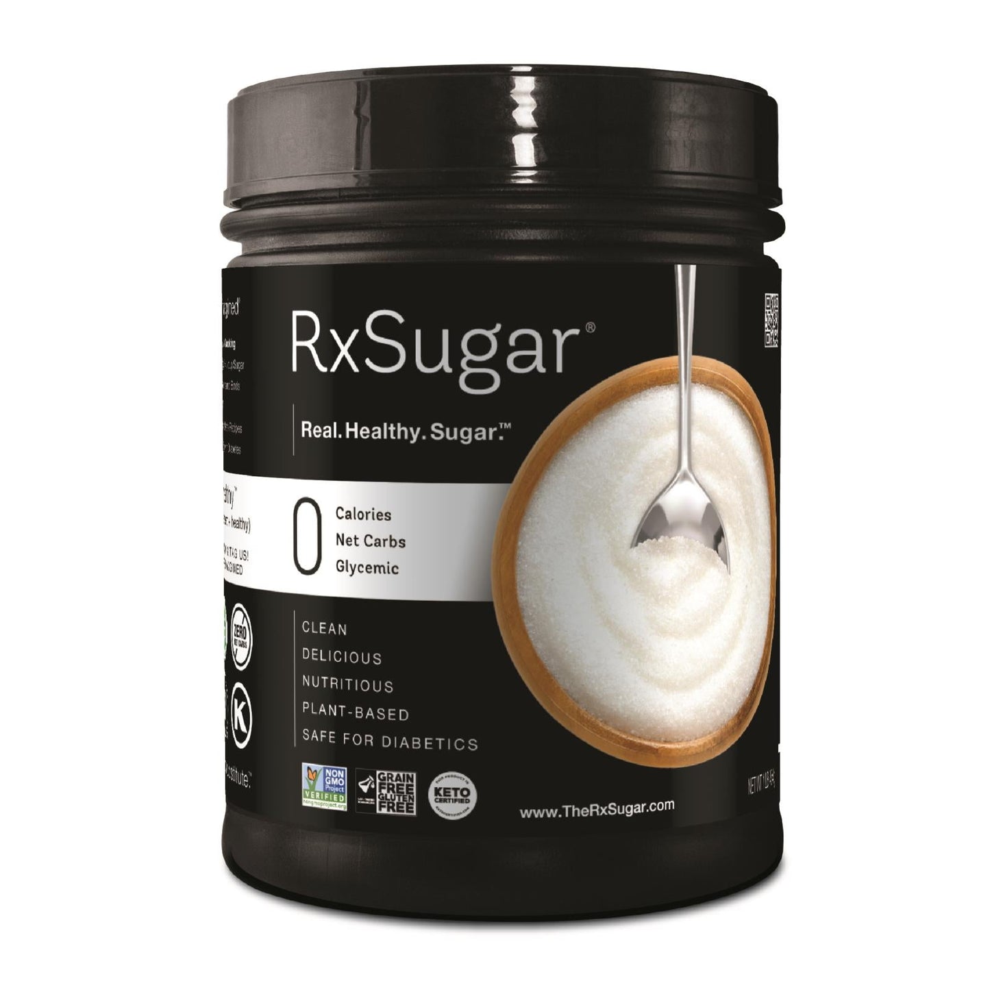RxSugar Low Glycemic Sugar - 6 x 1 lb Canisters