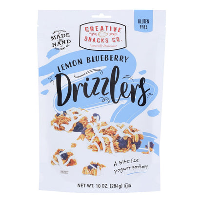 Creative Snacks Drizzlers Lemon Blueberry 10 oz. (Pack of 6)