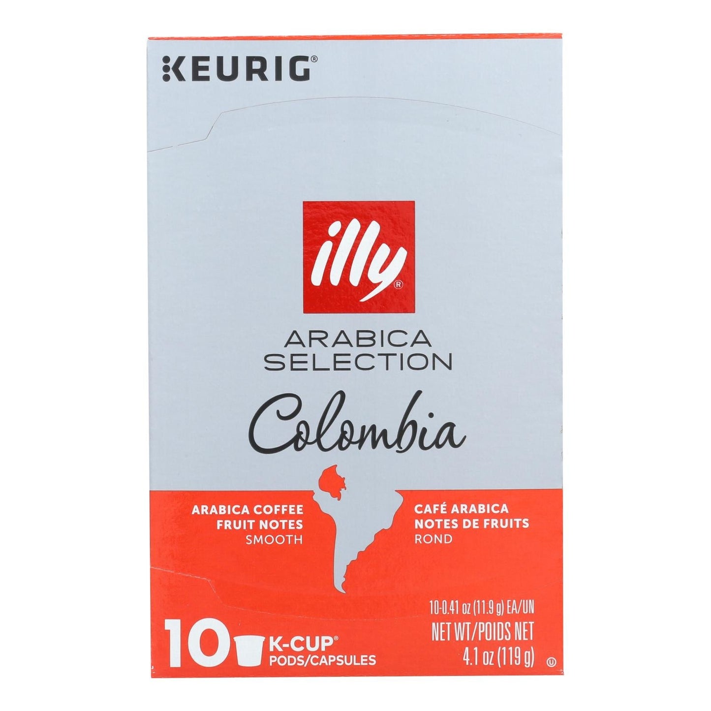 Illy Caffe Colombian Arabica Select K-Cups, 4.103 Oz (Pack of 6)