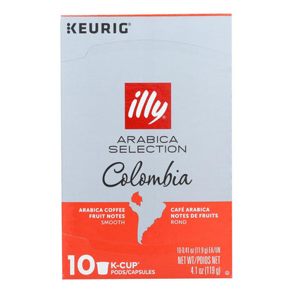 Illy Caffe Colombian Arabica Select K-Cups, 4.103 Oz (Pack of 6)