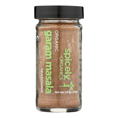 Spicely Organics Organic Garam Masala: Vibrant Spice Blend for Authentic Indian Cuisine (Pack of 3 - 1.6 Oz. each)