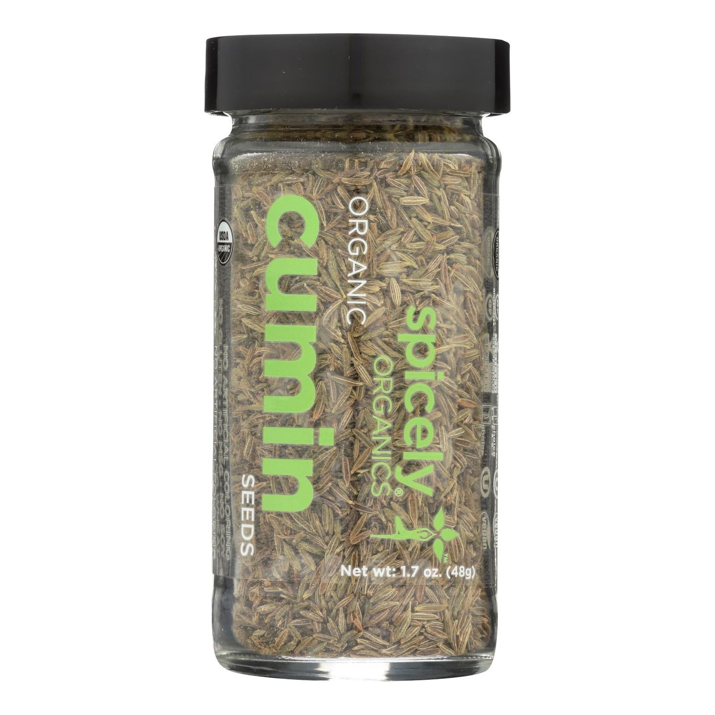 Spicely Organics Organic Cumin Seeds Whole for Culinary Delights (Pack of 3)