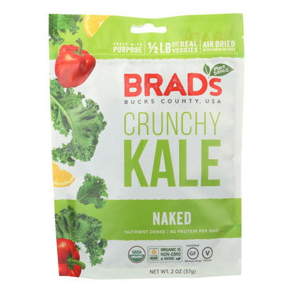 Brad's Plant-Based Raw Crunch Naked (12 Pack x 2 Oz.)