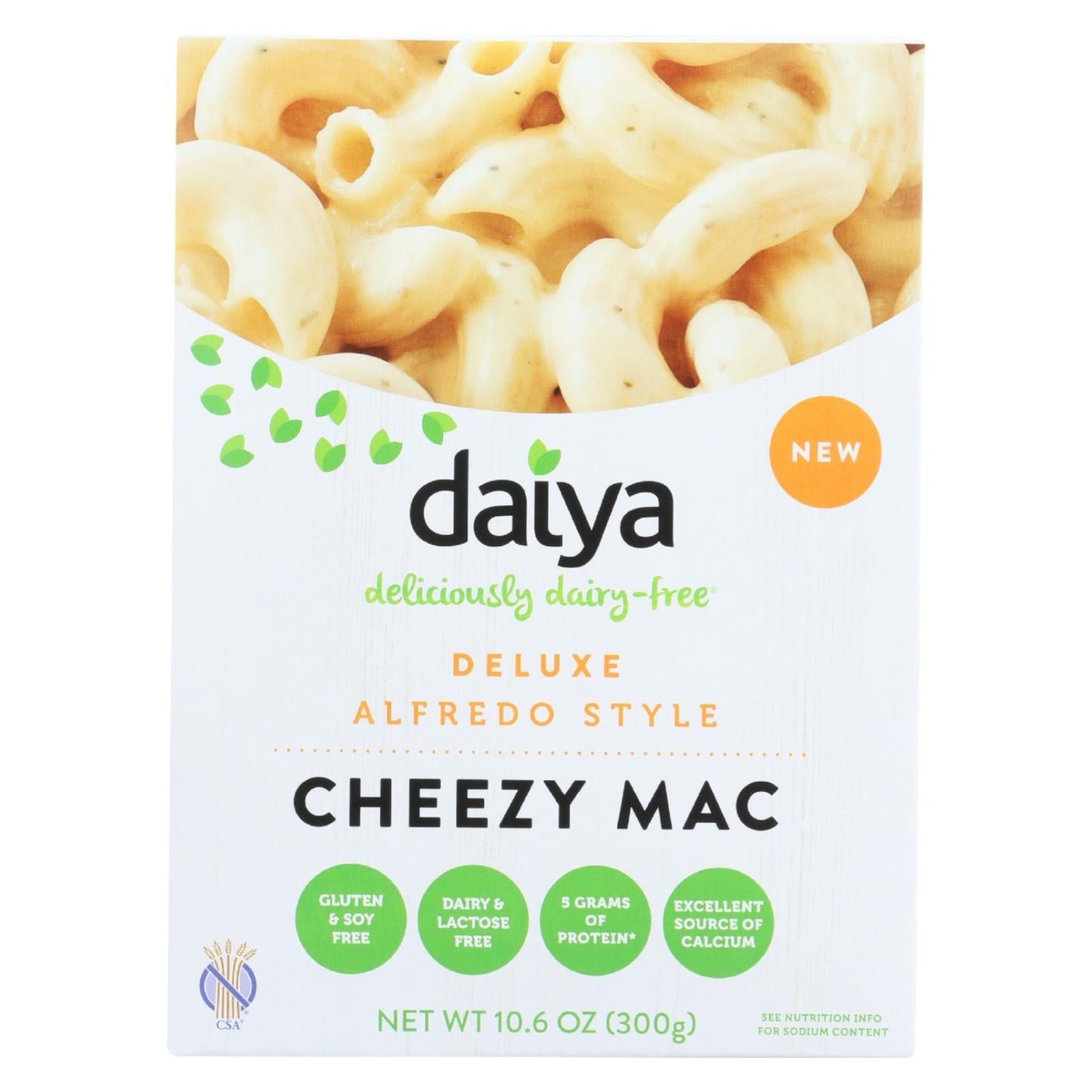 Daiya Foods Cheezy Mac Deluxe Alfredo Style 10.6 Oz (8-Pack)