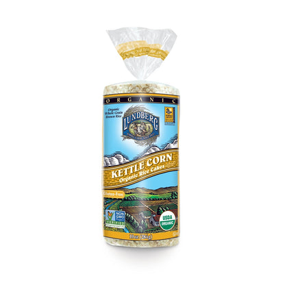 Lundberg Organic Brown Rice Cakes (6-Pack, 10 oz Each)
