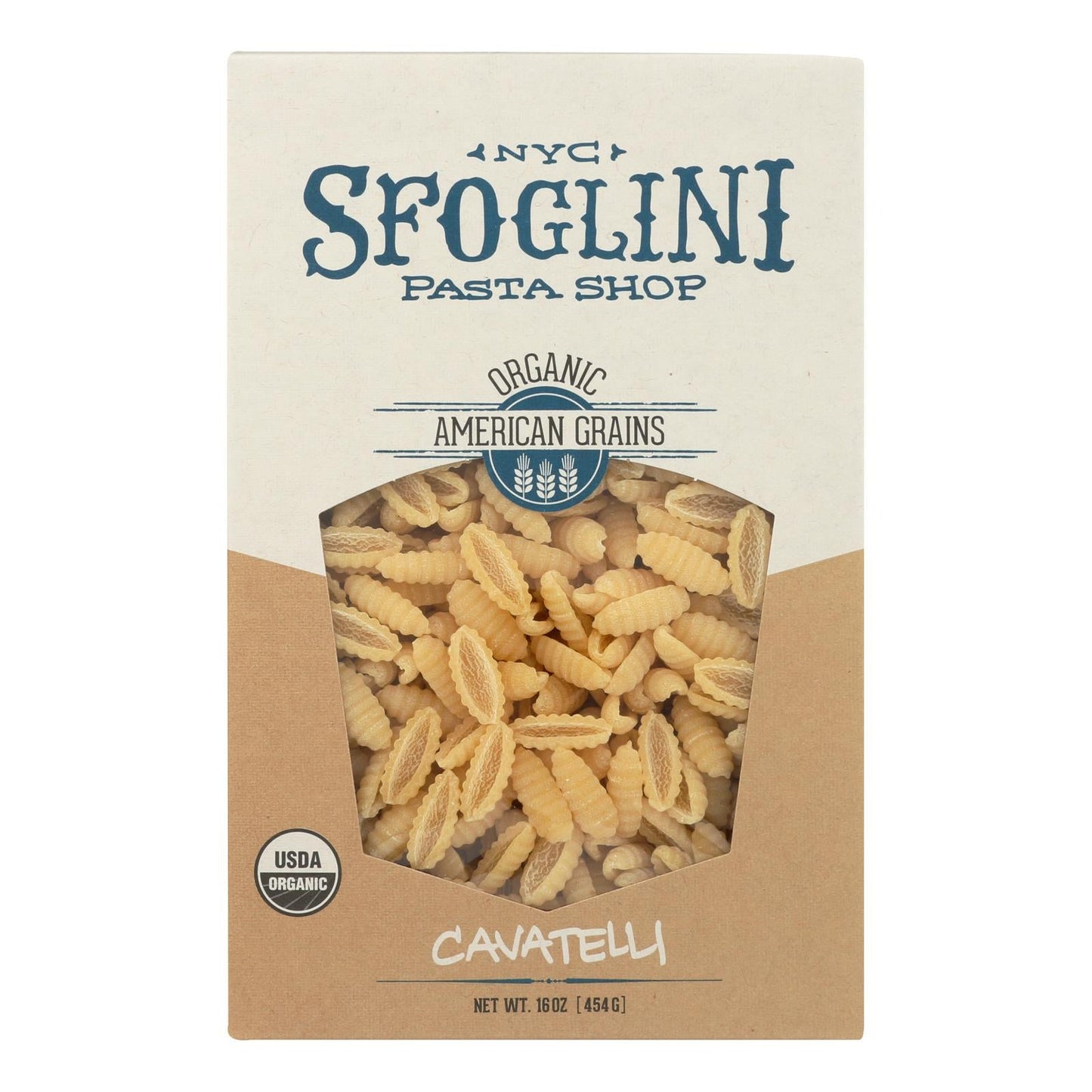 Sfoglini Cavatelli Semolina Pasta (Pack of 6 - 16 Oz.)
