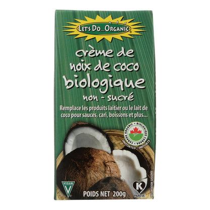 Let's Do Organics Organic Creamed Coconut (Pack of 6 - 7 Oz.)