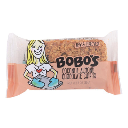 Bobo's All Natural Gluten Free Chocolate Almond Oat Bars (Pack of 12 - 3 Oz. Each)