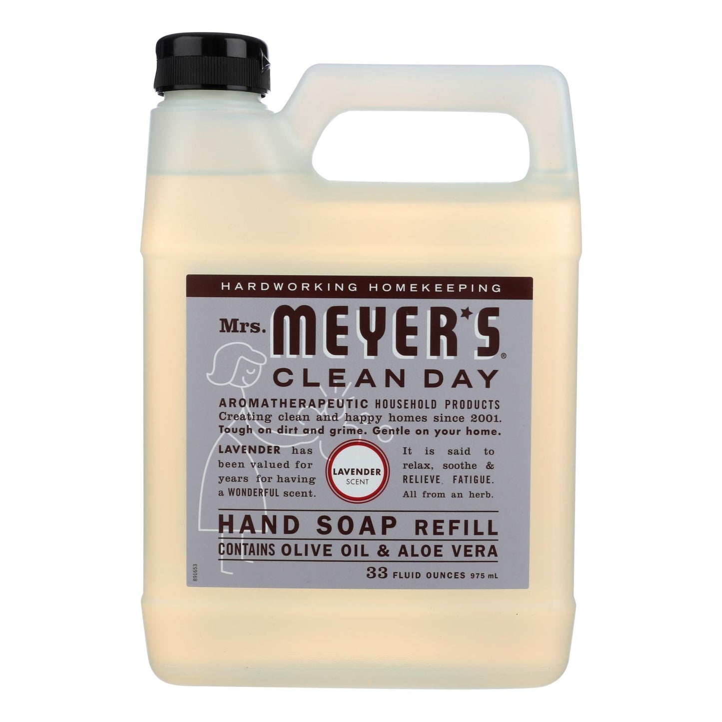 Mrs. Meyer's Clean Day Lavender Liquid Hand Soap Refill 33 Fl Oz Pack of 6