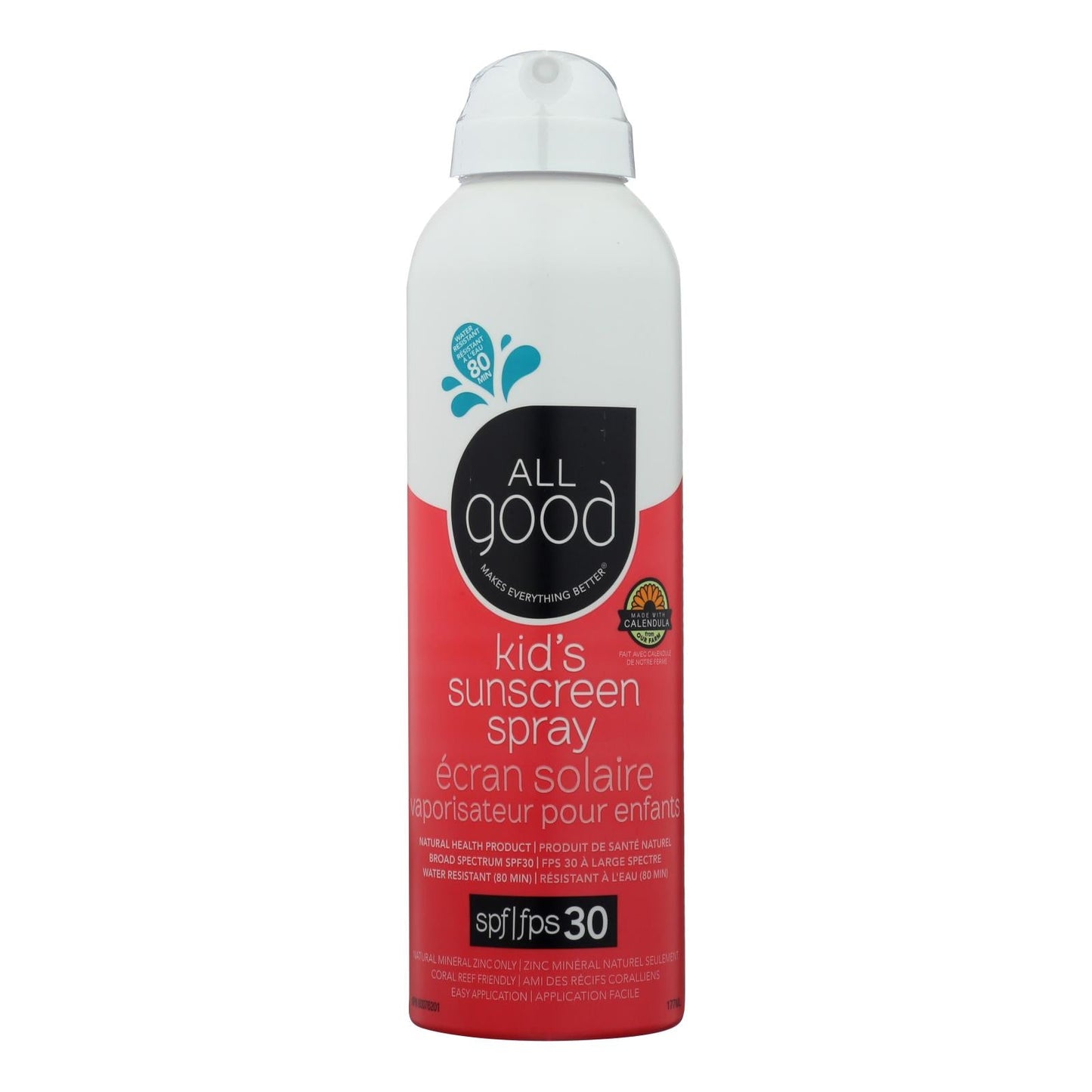 Elemental Herbs Kids SPF 30 Ag Sunscreen Spray - 6 Fl Oz