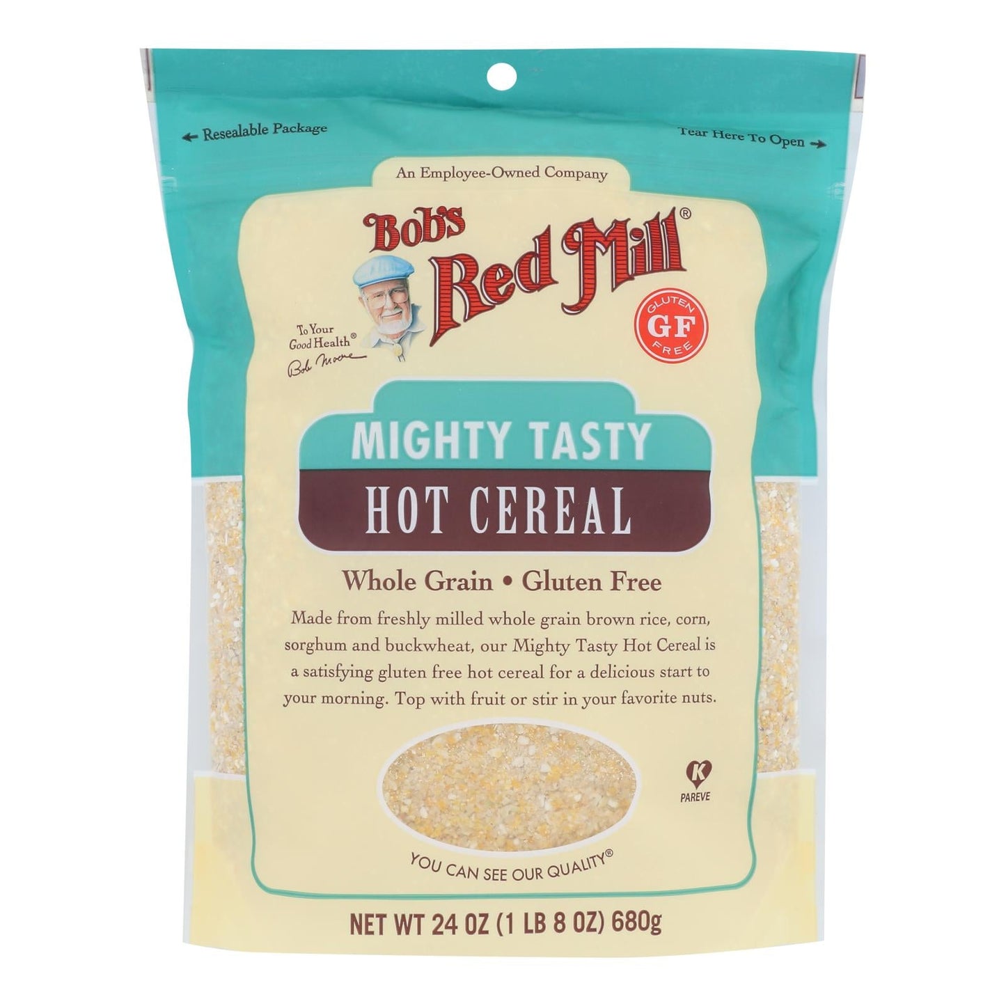 Bob's Red Mill Gluten-Free Mighty Tasty Cereal (Pack of 4, 24 oz)