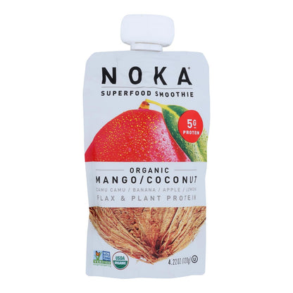 Noka Superfood Mango Coconut Blend (24 Pouches - 4.22 Oz.)