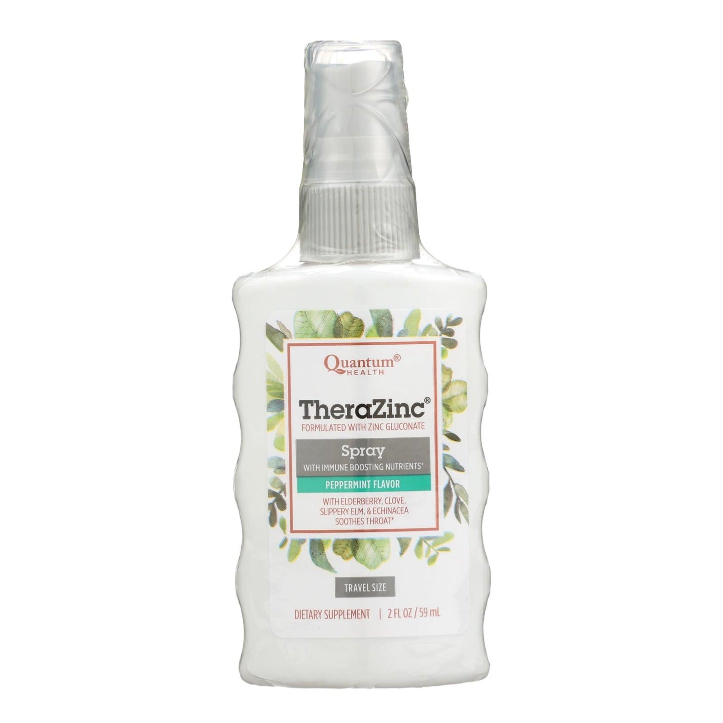 Quantum Research Thera-Zinc Soothing Throat Spray (Pack of 2 Fl Oz)